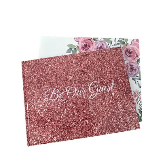 Be Our Guest Guest Sign in Book, New in box - Picture 1 of 3